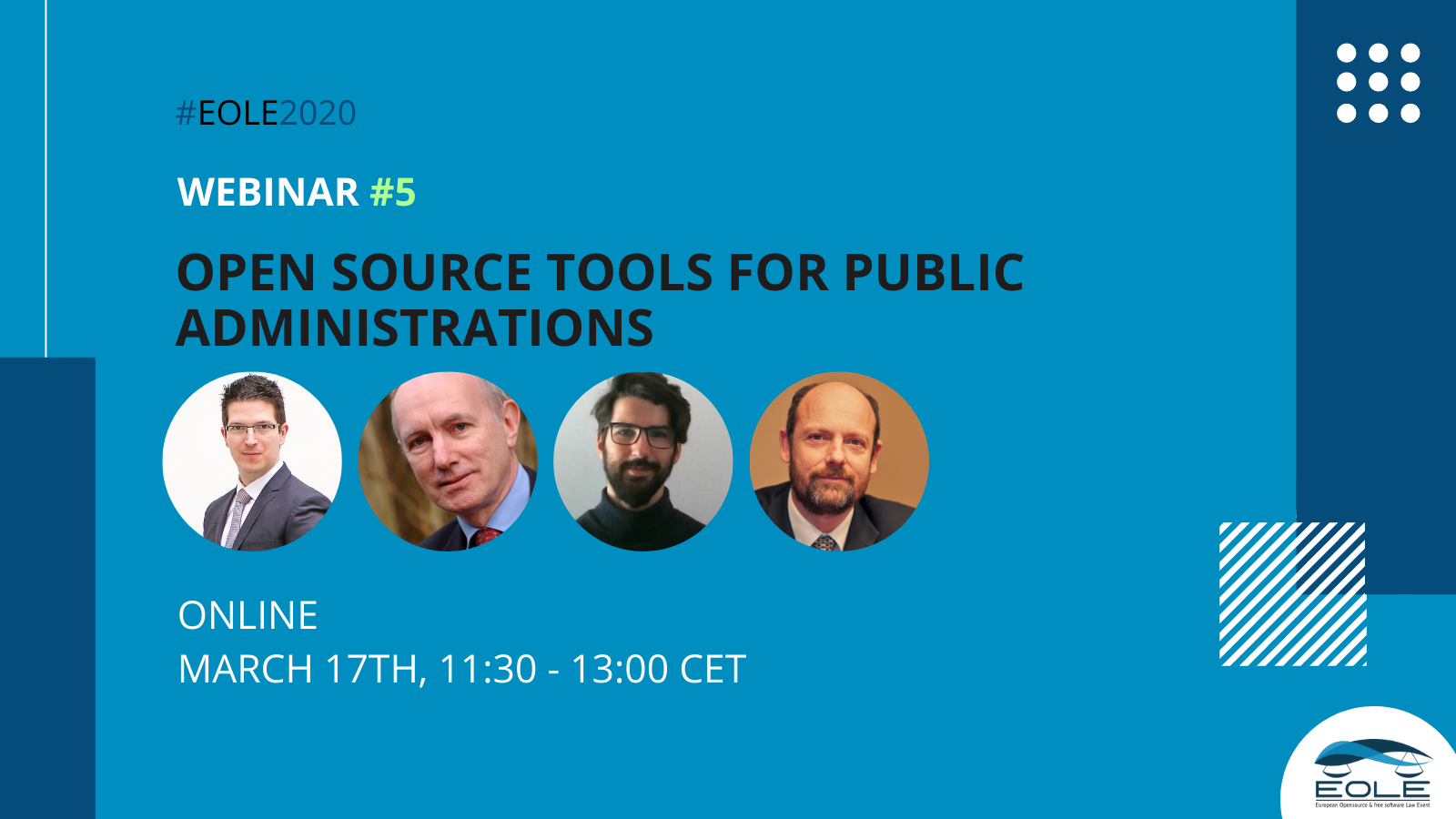 EOLE fifth webinar on legal tools public administrations